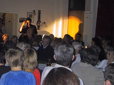 André Uellner (Gesang) und Oliver Tauber (Klavier)