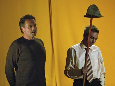 Begrüßung durch Bernd Frauenfeld und Hans-Jürgen Fuchs