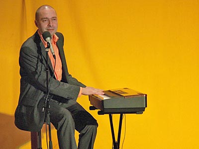 Arnim Töpel am E-Piano