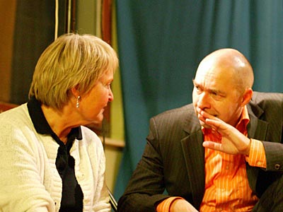 Arnim Töpel mit Raabe Hackbusch