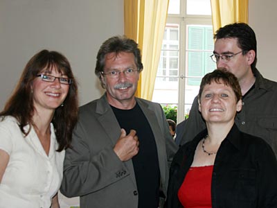 punker Tanzpaare: Anne Kloos, Hans-Jürgen Fuchs, Chris Mench, Achim Stegemann
