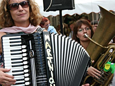 Martina Baumann und Anne Kloos