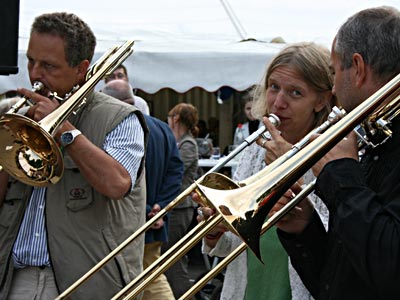 Johannes Trott, Dörte Pommerien und Harry Rapp