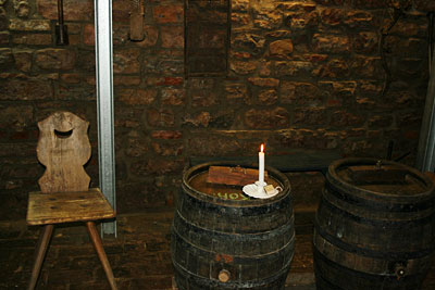 Blick in den Keller