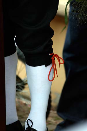 Die Waden des Kerweborscht