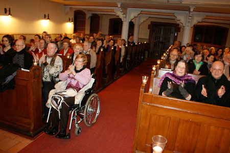 Blick in das Kirchenschiff