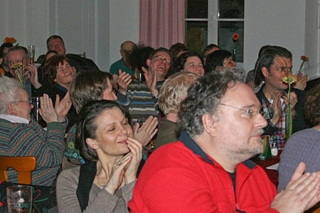 Das Publikum ist begeistert