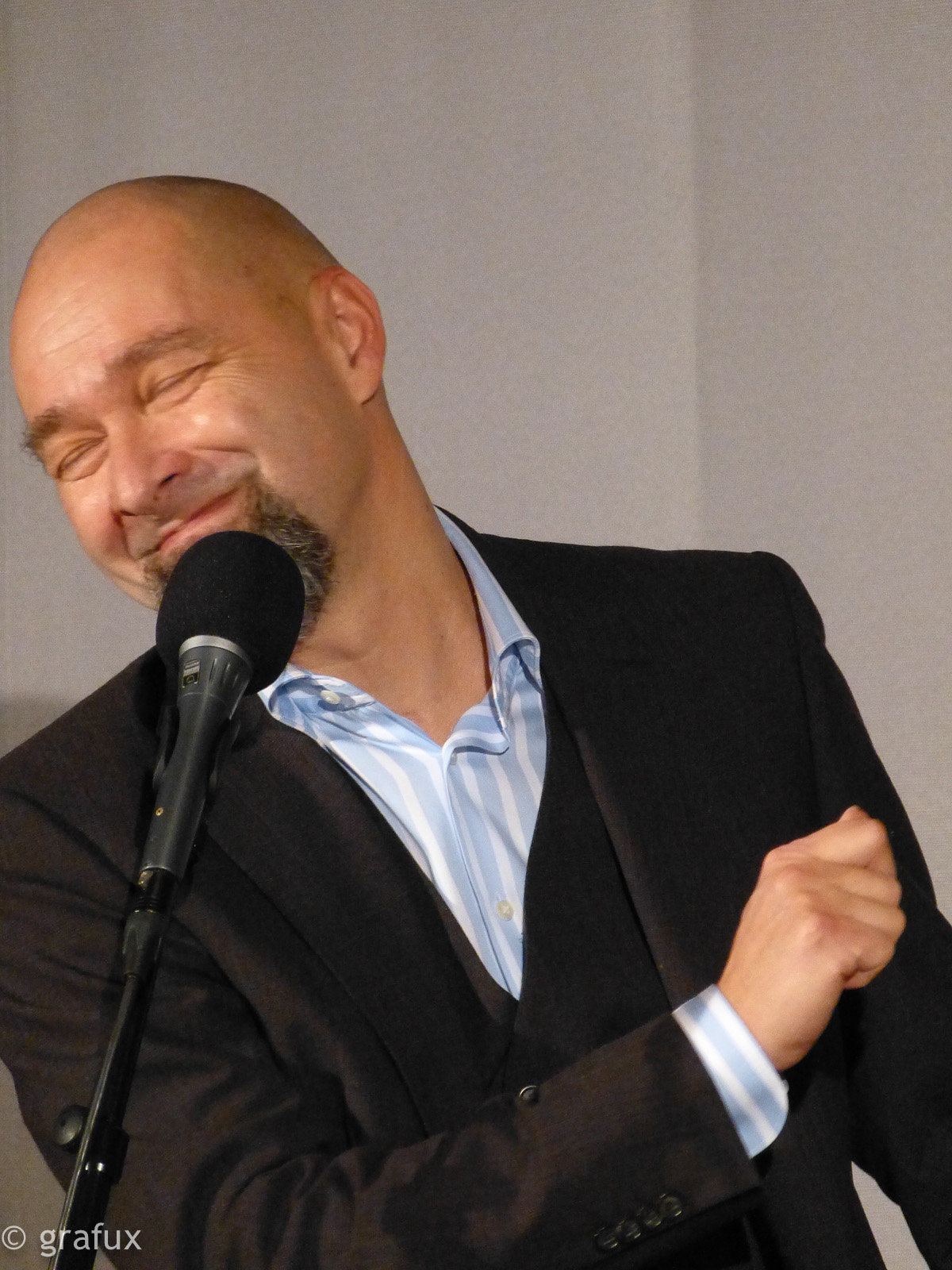 Arnim Töpel auf der Bühne Arnim Töpel auf der Bühne