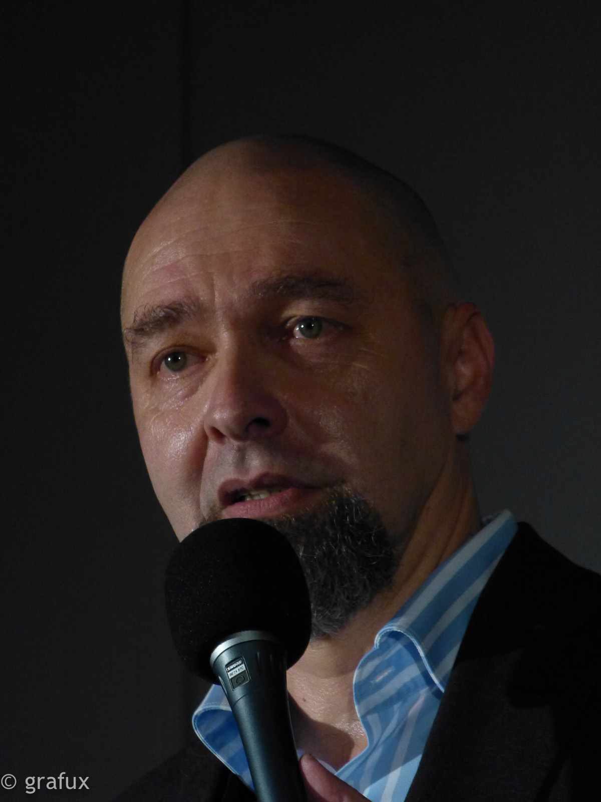 Arnim Töpel auf der Bühne Arnim Töpel auf der Bühne